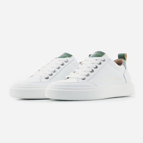 Alexander Smith Sneakers Sneakers Uomo modello Bond con dettagli in contrasto Bianco verde P24-ALEXANDER SMITHAZBDM3301-WGN-40 - Francavilla Moda